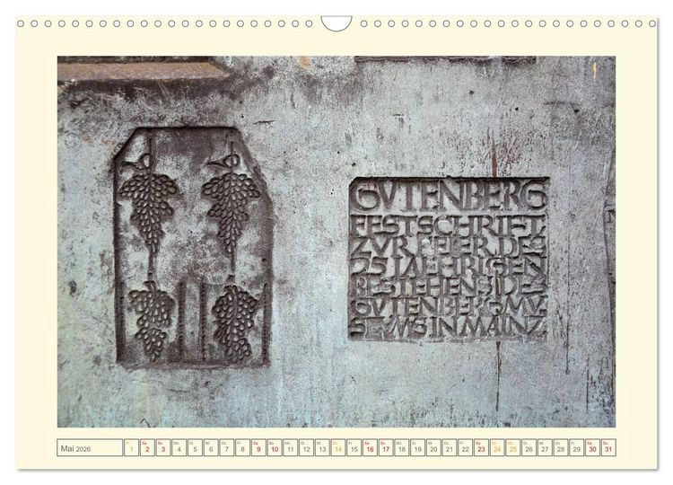 Produktbild: Mainz im Detail - Ungew&ouml;hnliche Stadtansichten (Wandkalender 2026 DIN A3 quer), CALVENDO Monatskalender
