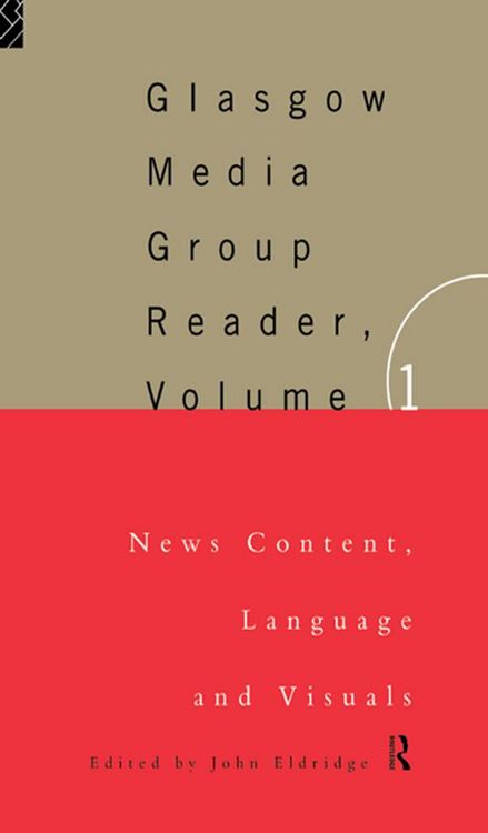 Produktbild: The Glasgow Media Group Reader, Vol. I