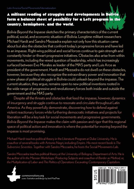 Produktbild: Bolivia Beyond the Impasse