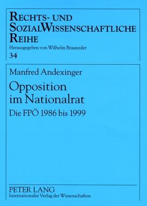 Produktbild: Opposition im Nationalrat