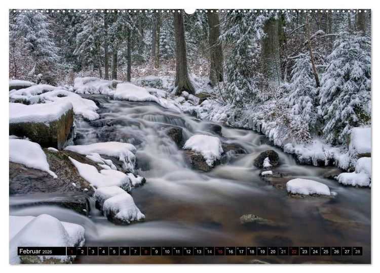 Produktbild: Der Harz - Sagenumwoben und Wildromantisch (hochwertiger Premium Wandkalender 2026 DIN A2 quer), Kunstdruck in Hochglanz