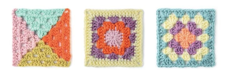 Produktbild: Granny Square H&auml;kel-Karten (Deutsche Ausgabe)