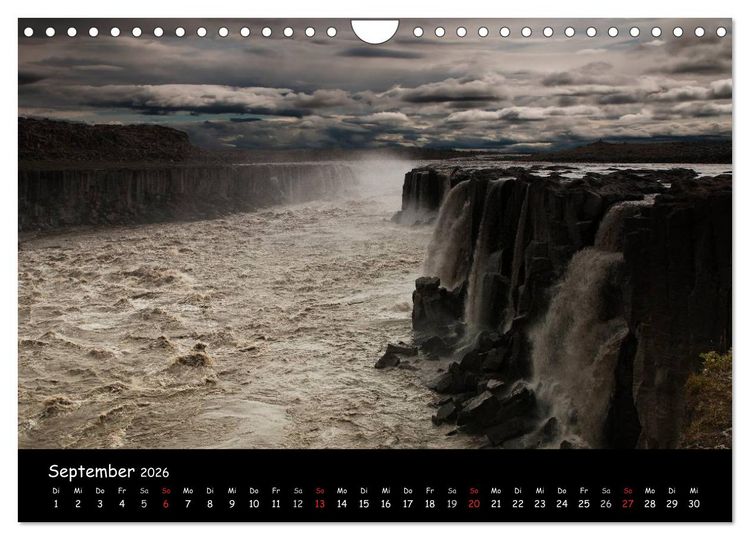 Produktbild: Island (Wandkalender 2026 DIN A4 quer), CALVENDO Monatskalender