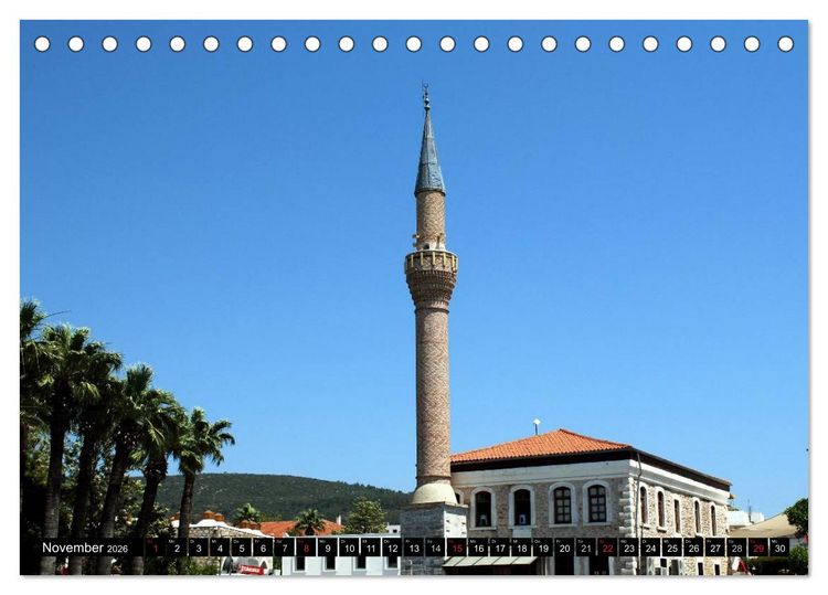 Produktbild: Türkei - Türkische Ägäis (Tischkalender 2026 DIN A5 quer), CALVENDO Monatskalender