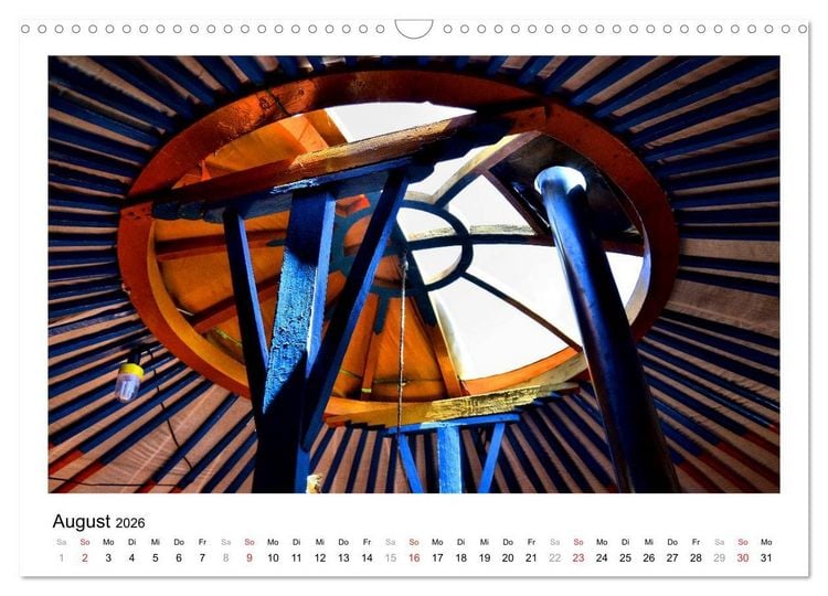 Produktbild: Mongolei &ndash; Mit anderen Augen (Wandkalender 2026 DIN A3 quer), CALVENDO Monatskalender