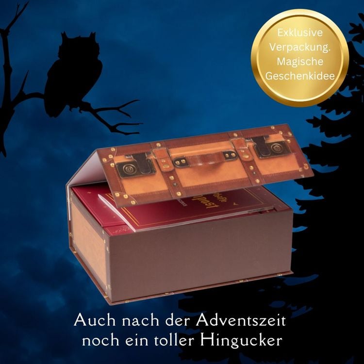 Produktbild: Adventskalender Zauberhafte Eulenpost: 24 &Uuml;berraschungen f&uuml;r Papeterie-Lover