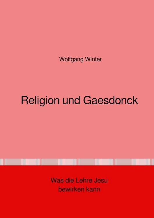 Produktbild: Religion und Gaesdonck