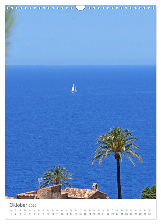 Produktbild: Mallorca - Mediterranes Lebensgef&uuml;hl zum Tr&auml;umen (Wandkalender 2026 DIN A3 hoch), CALVENDO Monatskalender