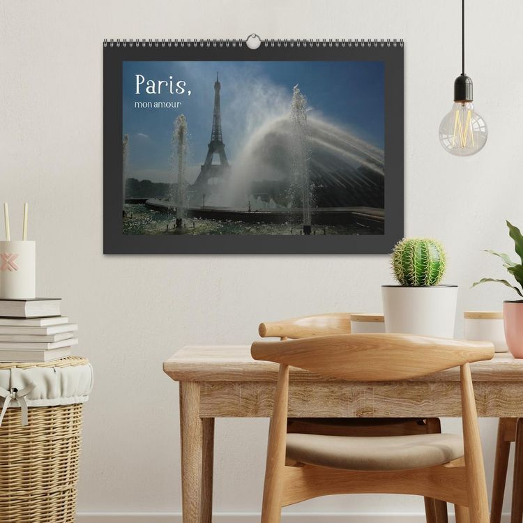 Produktbild: Paris, mon amour (Wandkalender 2026 DIN A3 quer), CALVENDO Monatskalender