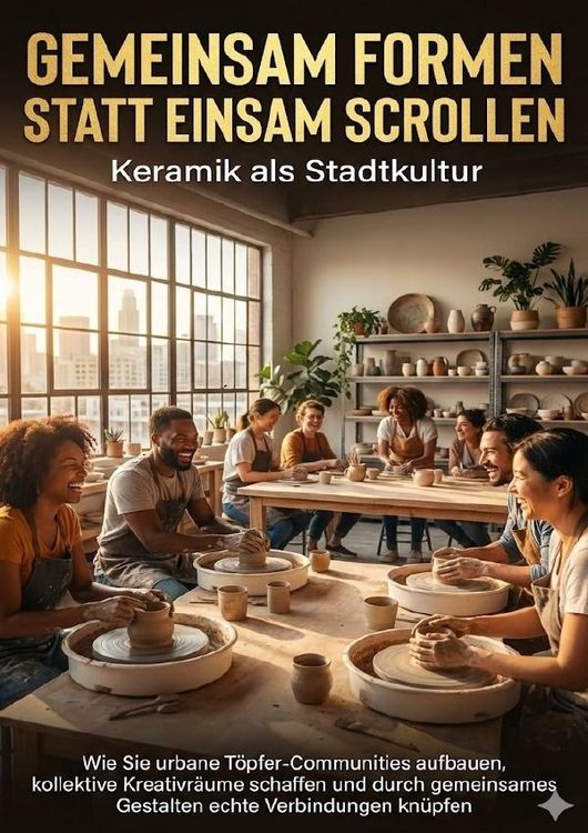 Produktbild: Gemeinsam formen statt einsam scrollen: Keramik als Stadtkultur