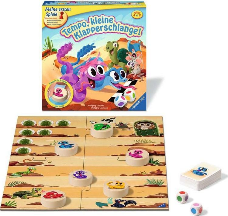 Produktbild: Tempo, kleine Klapperschlange! - Kinderspiel ab 4 Jahre