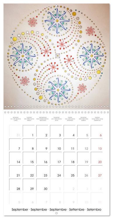 Produktbild: Sacred Geometry Healing (Wall Calendar 2026 12 &times; 12 Inch) CALVENDO 12 Month Wall Calendar
