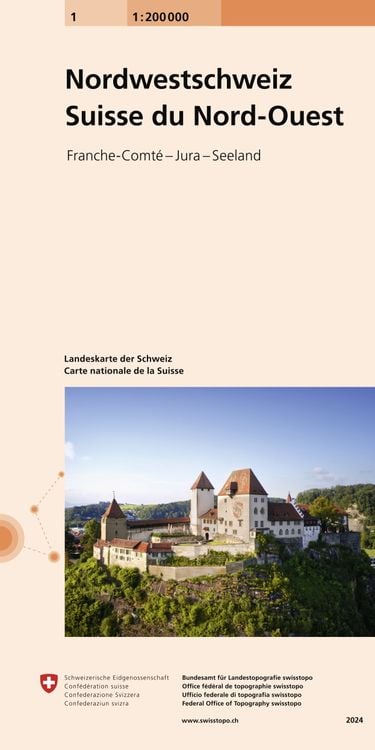 Bild vom Artikel Swisstopo Schweiz Nord-West vom Autor Bundesamt für Landestopografie swisstopo
