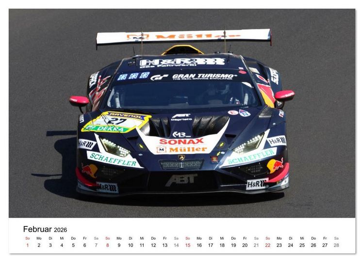 Produktbild: Motorsport aus Sant&rsquo;Agata (hochwertiger Premium Wandkalender 2026 DIN A2 quer), Kunstdruck in Hochglanz