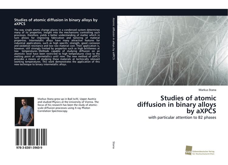 Produktbild: Studies of atomic diffusion in binary alloys by aXPCS
