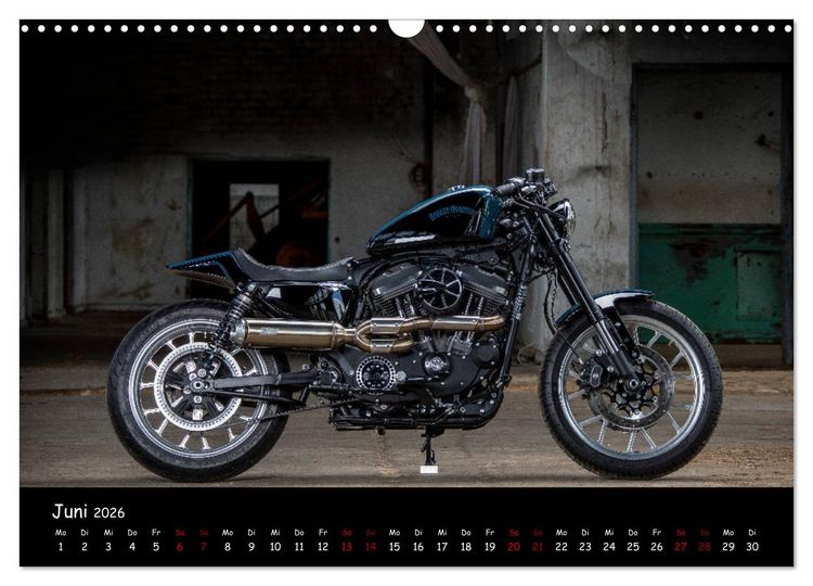 Produktbild: Best of Custom- and Showbikes Kalender (Wandkalender 2026 DIN A3 quer), CALVENDO Monatskalender