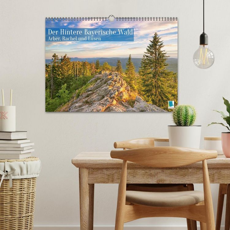 Produktbild: Arber, Rachel und Lusen: Der Hintere Bayerische Wald (Wandkalender 2026 DIN A3 quer), CALVENDO Monatskalender