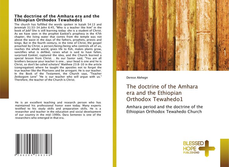 Produktbild: The doctrine of the Amhara era and the Ethiopian Orthodox Tewahedo1