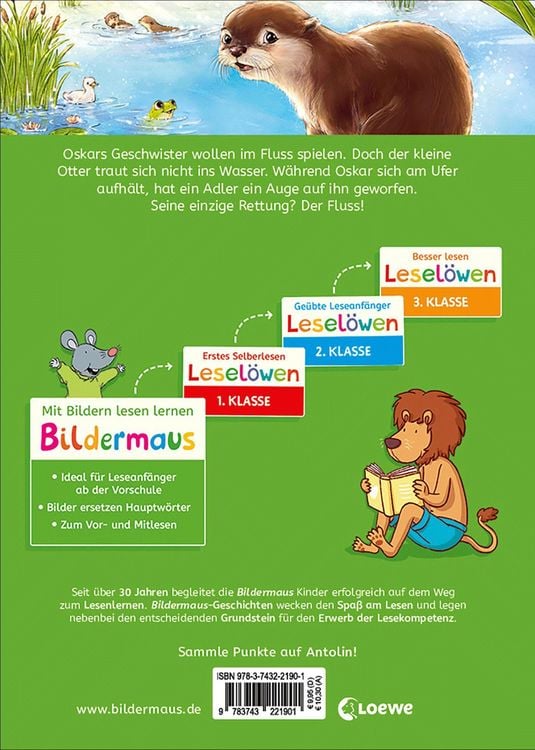 Produktbild: Bildermaus - Trau dich, kleiner Otter!