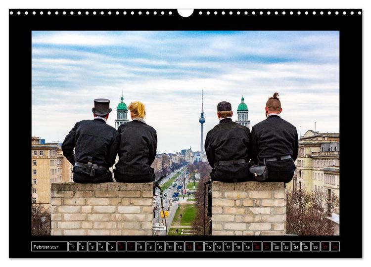 Produktbild: Schornsteinfeger in Berlin - Die Gl&uuml;cklichmacher (Wandkalender 2027 DIN A3 quer), CALVENDO Monatskalender