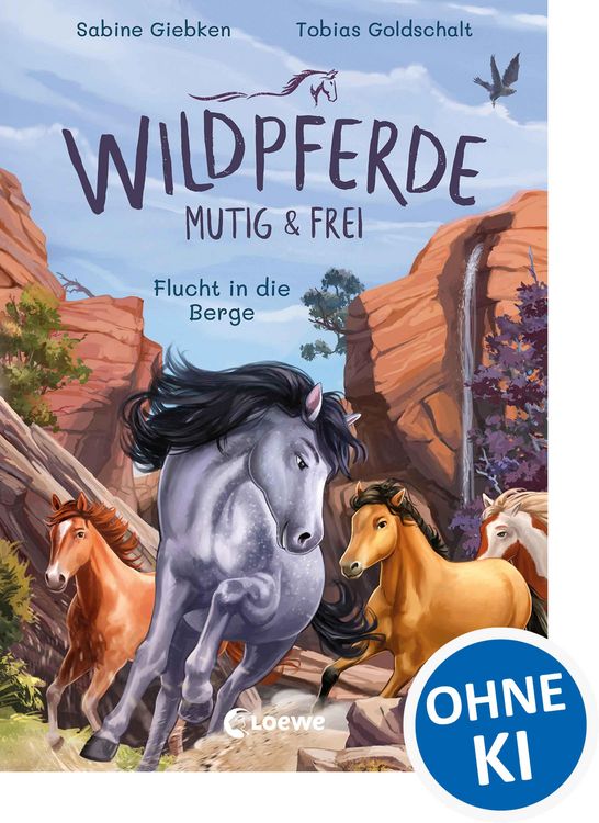 Produktbild: Wildpferde - mutig und frei (Band 3) - Flucht in die Berge