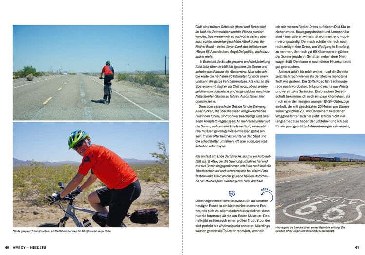 Produktbild: Mit dem Fahrrad auf der Route 66