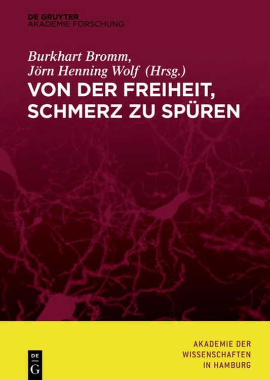 Produktbild: Von der Freiheit, Schmerz zu sp&uuml;ren