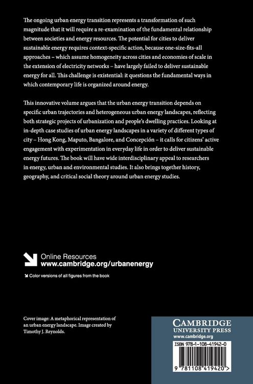 Produktbild: Urban Energy Landscapes