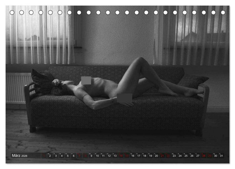 Produktbild: Sensual Secrets (Tischkalender 2026 DIN A5 quer), CALVENDO Monatskalender