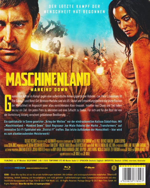 Produktbild: Maschinenland - Mankind Down - Steelbook