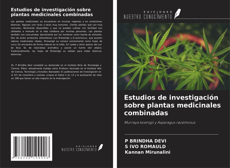 Produktbild: Estudios de investigaci&oacute;n sobre plantas medicinales combinadas