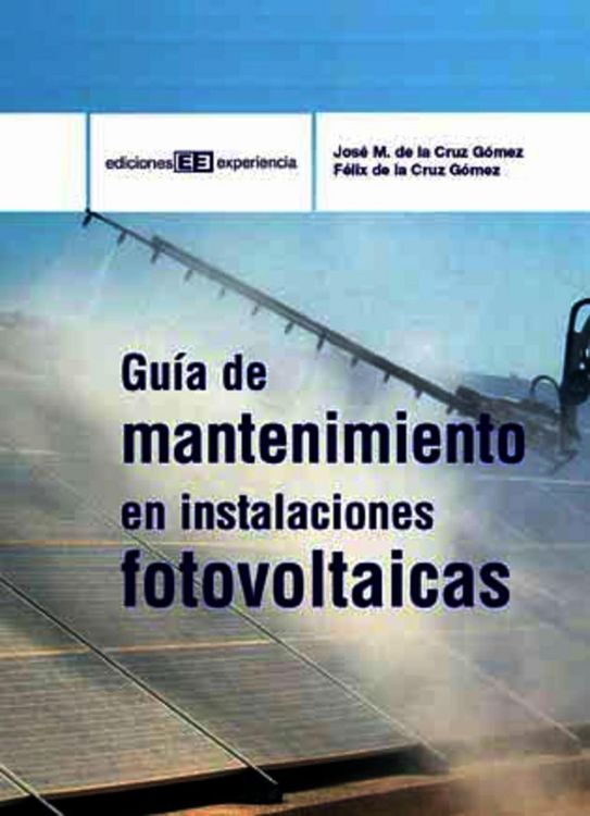 Produktbild: Gu&iacute;a de mantenimiento de instalaciones fotovoltaicas