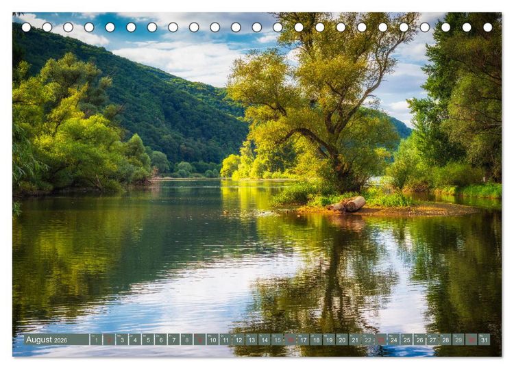 Produktbild: Bingen - Tor zum Mittelrhein (Tischkalender 2026 DIN A5 quer), CALVENDO Monatskalender