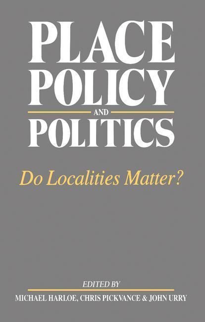 Produktbild: Place, Policy and Politics
