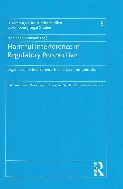 Produktbild: Harmful Interference in Regulatory Perspective