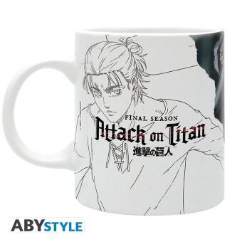 Produktbild: ATTACK ON TITAN Tasse 320 ml - S4 Key Art