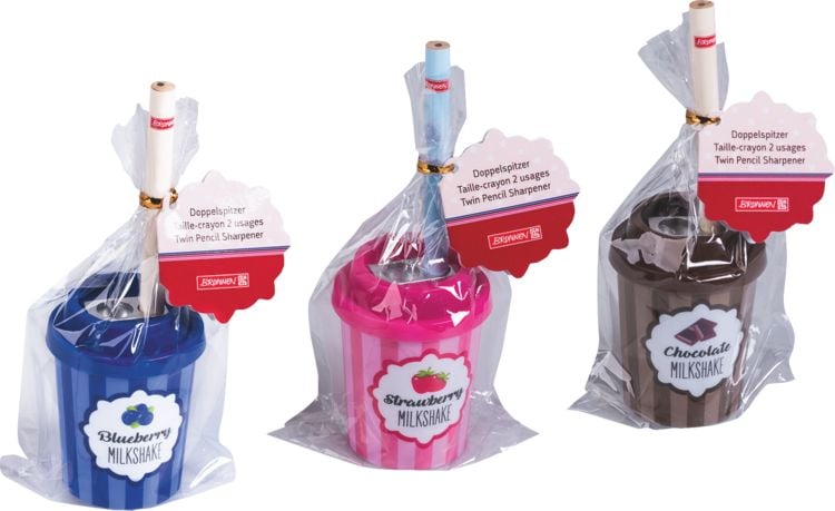 Produktbild: Brunnen Doppelspitzer mit Bleistift Milkshake