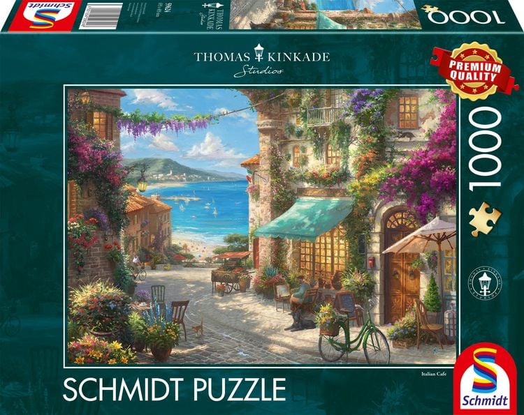 Produktbild: Caf&eacute; an der italienischen Riviera (Puzzle)