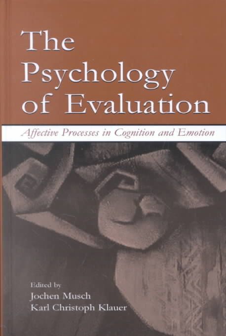 Produktbild: The Psychology of Evaluation