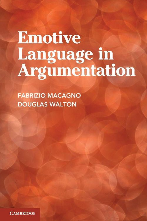 Produktbild: Emotive Language in Argumentation