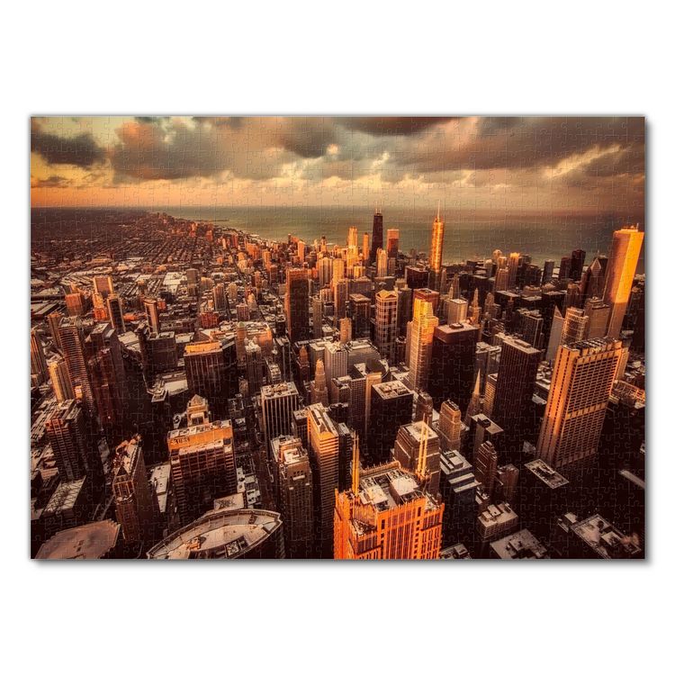 Produktbild: Lais Puzzle Chicago 1000 Teile