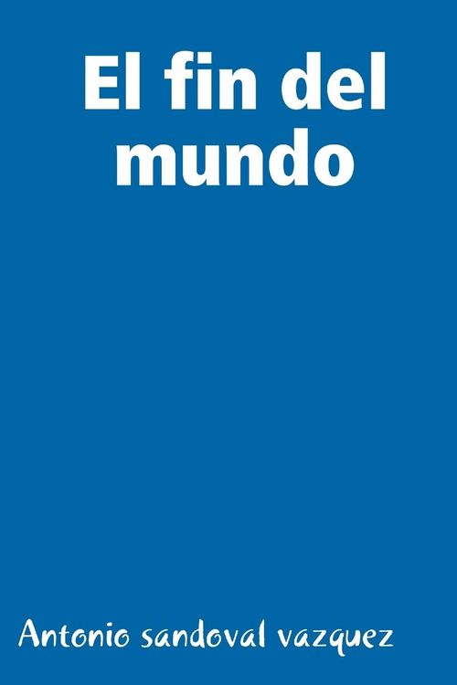 Produktbild: El fin del mundo
