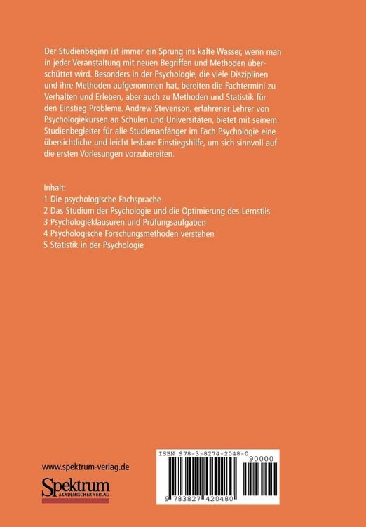 Produktbild: Studienbegleiter Psychologie