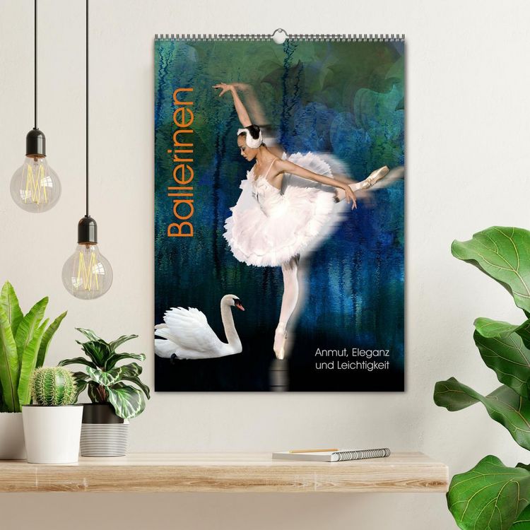 Produktbild: Ballerinen - Anmut, Eleganz und Leichtigkeit (Wandkalender 2026 DIN A2 hoch), CALVENDO Monatskalender