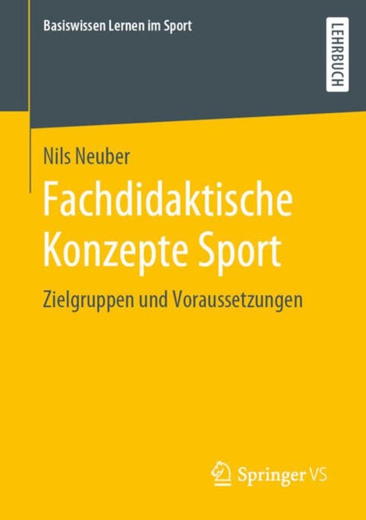 Produktbild: Fachdidaktische Konzepte Sport