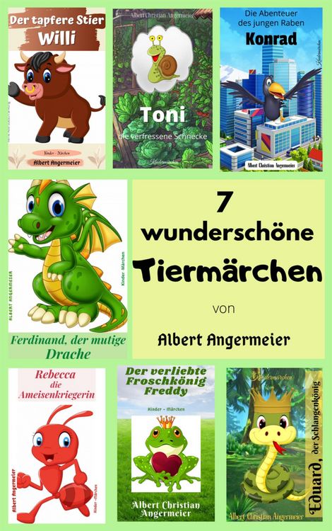 Produktbild: 7 wundersch&ouml;ne Tierm&auml;rchen