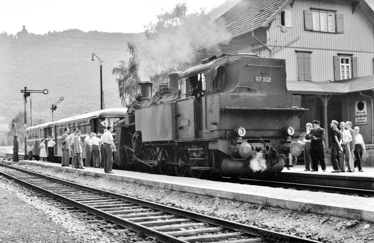 Frühe Bundesbahn zwischen Sylt und Allgäu