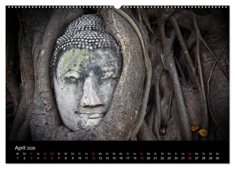 Produktbild: Tropenparadies Thailand 2026 (Wandkalender 2026 DIN A2 quer), CALVENDO Monatskalender