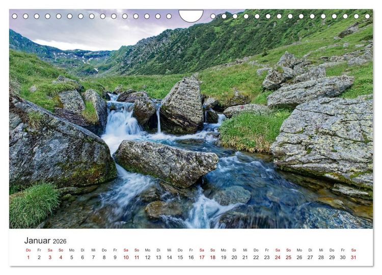 Produktbild: Siebenb&uuml;rgen und das Fagaras Gebirge (Wandkalender 2026 DIN A4 quer), CALVENDO Monatskalender