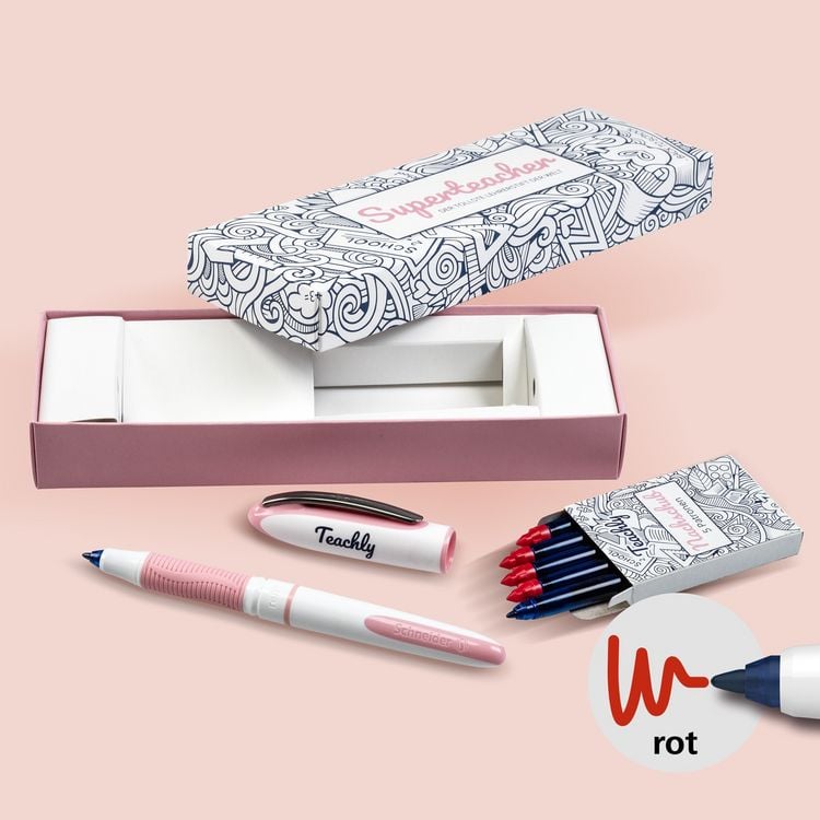 Produktbild: Teachly Tintenroller Superteacher, Ros&eacute;